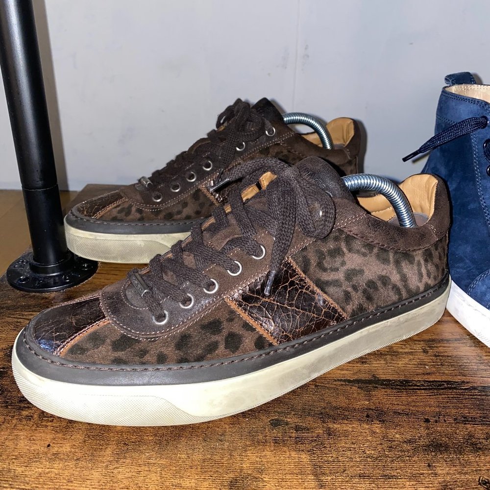 Jimmy Choo Portman Sneakers - Leopard RARE